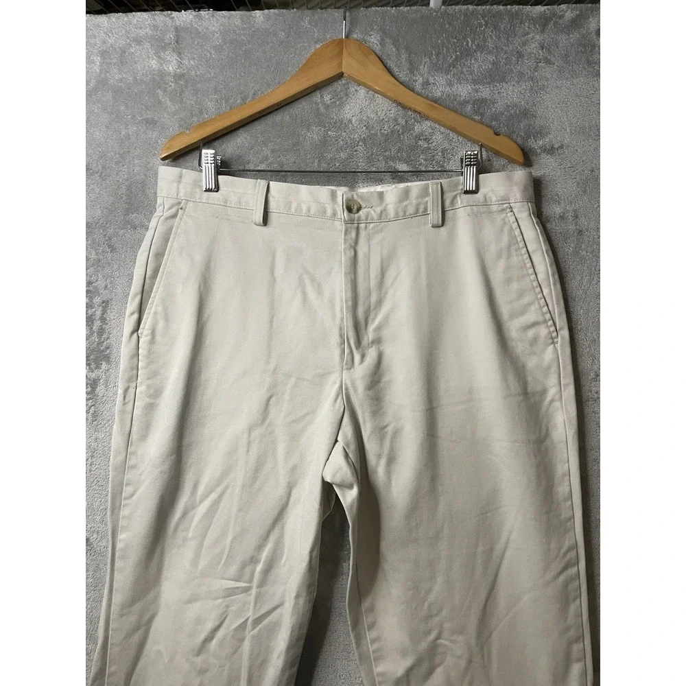 Levi Strauss Men's 36x30 Classic Flat‎ Front Pants Khaki